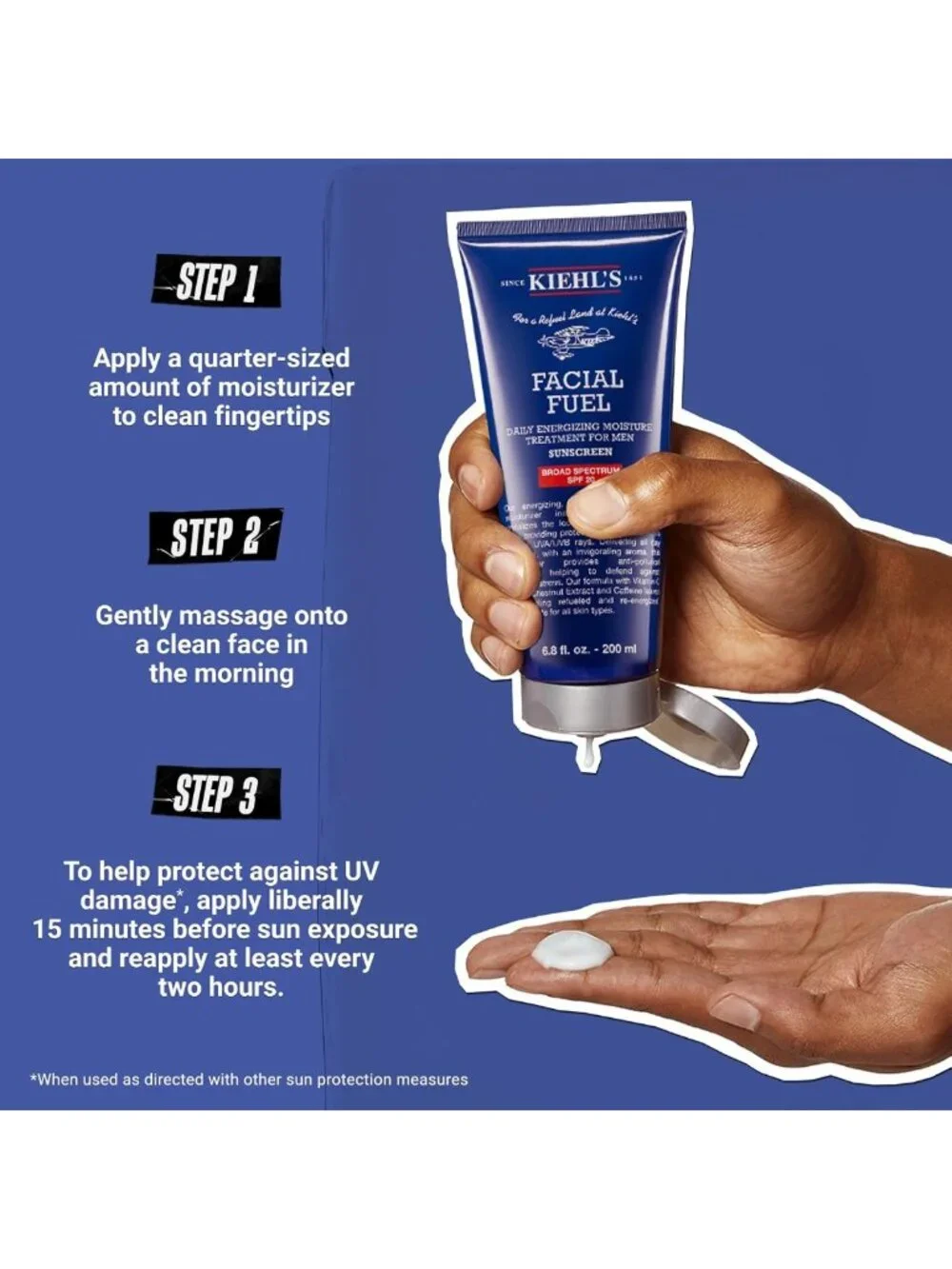 Energizing Men's Facial Moisturizer with SPF 20 - Hydrating & Refreshing